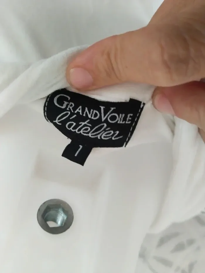 Polo rayée femme marque Grand Voile taille 36 S - photo numéro 7