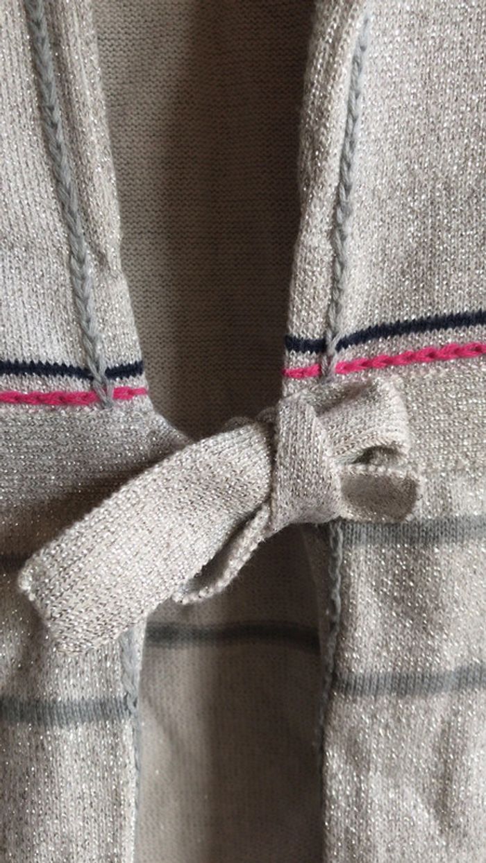 Kenzo junior gilet argenté taille M 14 ans - photo numéro 4