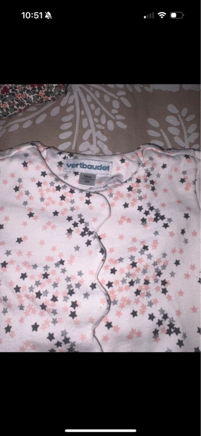Lot pyjama 1 mois - photo numéro 5