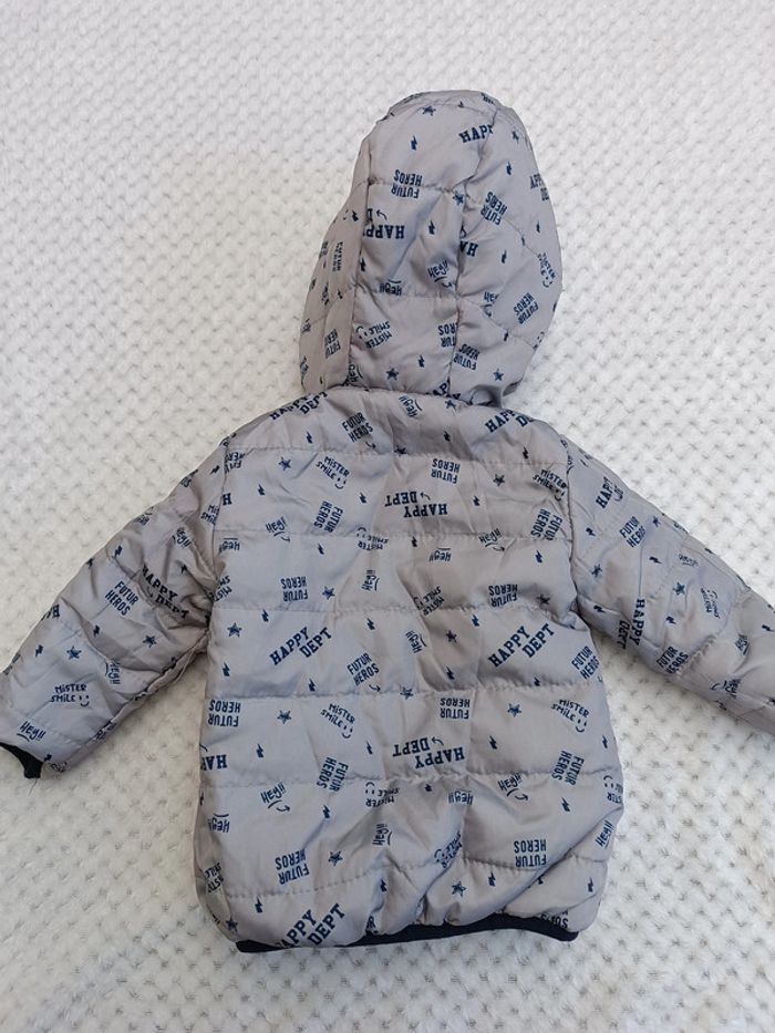 🔸 Doudoune fine réversible Baby by Gémo - 6 mois 🔸 - photo numéro 8