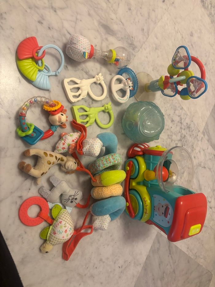 Lot jouets Sophie la girafe