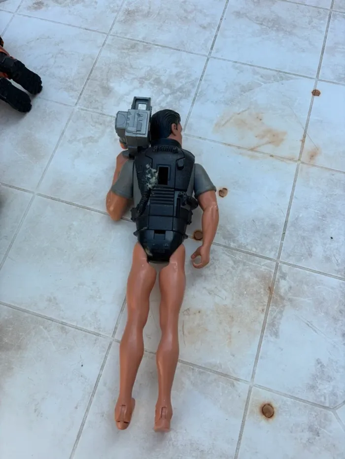 👿 Figurine Action Man Camera Année 1998 Hasbro Hauteur 30 Cm - photo numéro 4