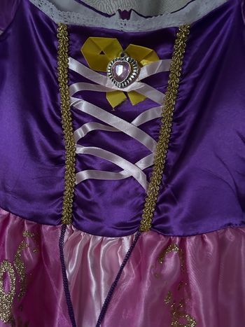 Robe de princesse Raiponce 6/7 ans 