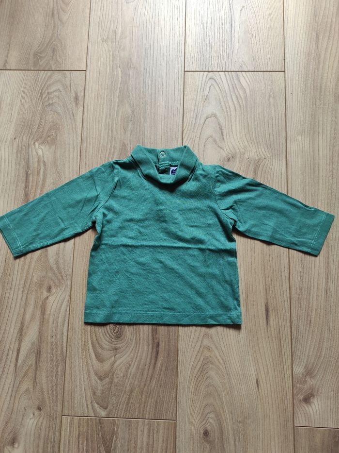 Lot 2 t-shirt manches longues 12 mois Mots d'enfants - photo numéro 2