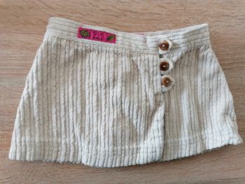 Jupe portefeuille beige 12 mois