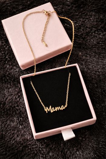 Collier “Mama” en acier inoxydable