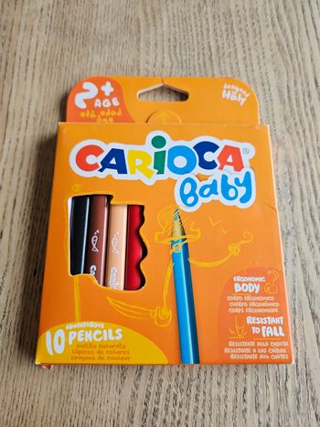 Crayons de couleurs carioca
