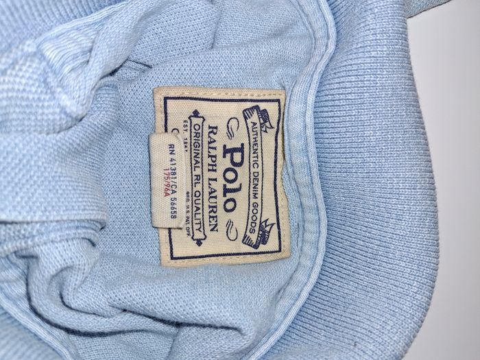 Polo Ralph Lauren - Bleu Clair - Bon état - Taille M - photo numéro 5