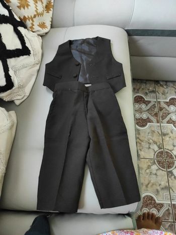 Gilet et pantalon de costume bébé 6 mois