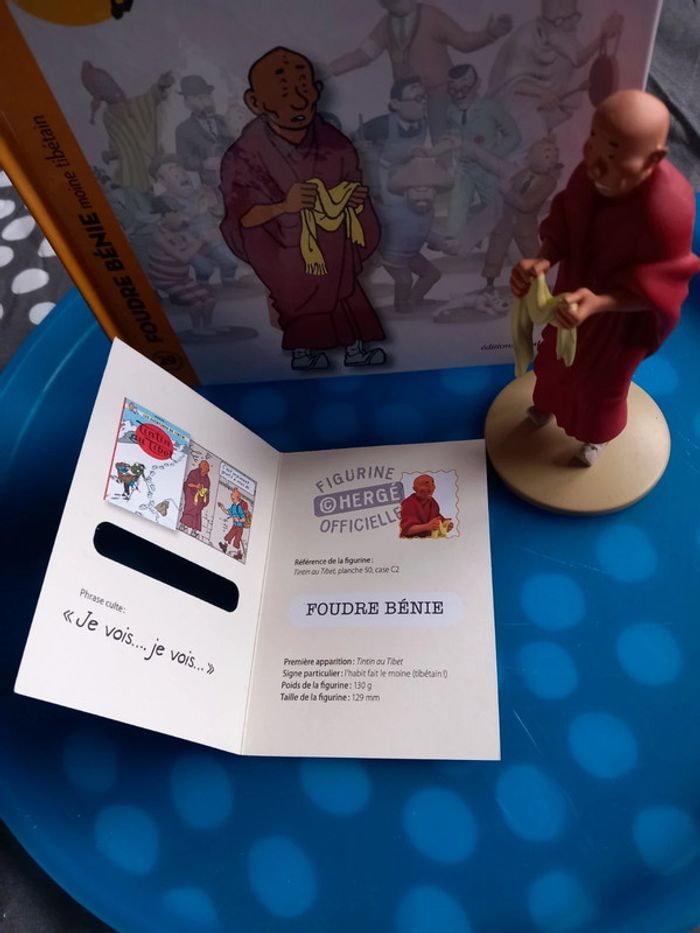 Figurine foudre bénie moine tibétain - photo numéro 6