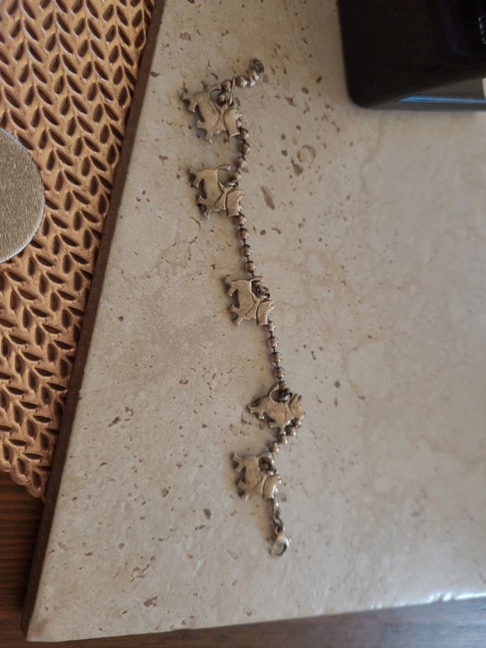 Bracelet breloques chipie - photo numéro 4