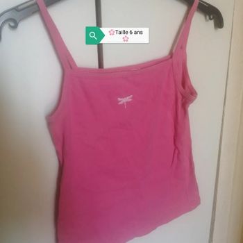 🌸Débardeur rose Taille 6 ans 🌸