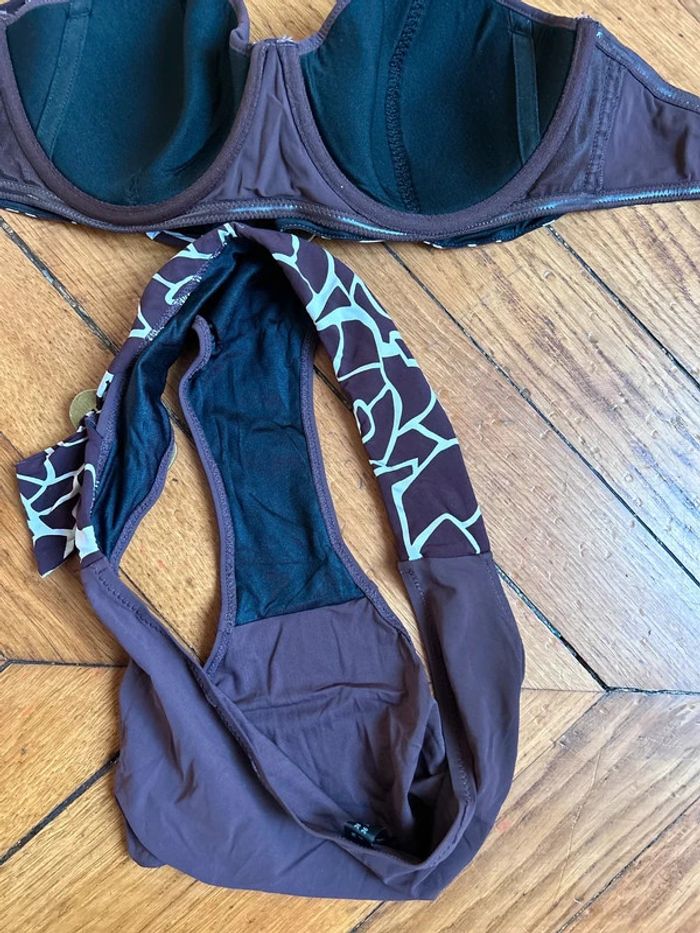 Neuf magnifique maillot de bain 2 pièces Darjeeling taille 38/90C - photo numéro 10