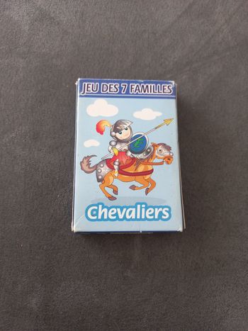 Jeu de 7 familles chevaliers