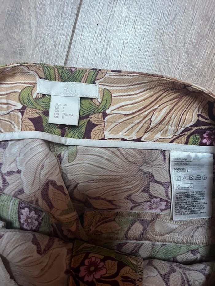 Pantalon bohème fleuri - photo numéro 3