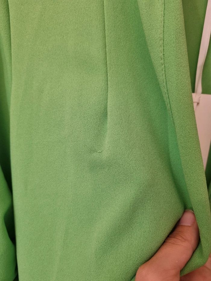 Veste vert granny neuf mais avec mini défaut - photo numéro 7