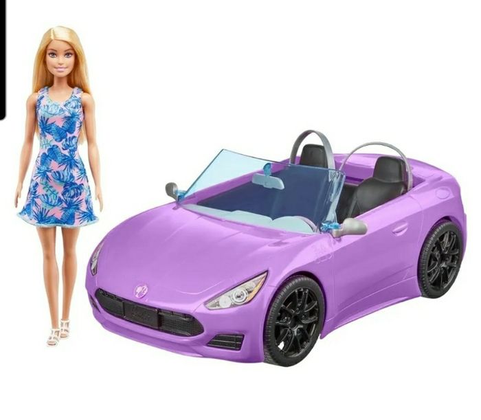 BARBIE ET SA DÉCAPOTABLE MATTEL - photo numéro 5