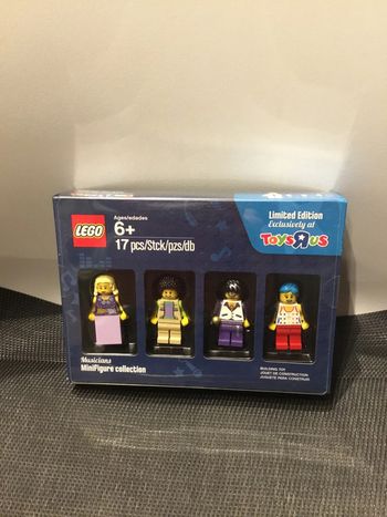 Lego officiel coffret Musiciens 4 minifigures mini figurines collection édition limitée Toysrus