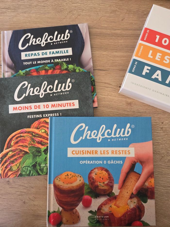 2 livres chefclub