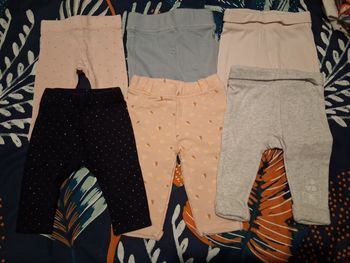 Lots de 6 pantalons leggings 