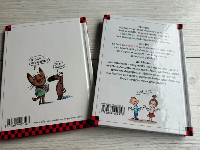 Lot 2 livres Max et Lili - photo numéro 2