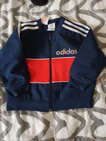 Veste adidas style jogging 2 ans