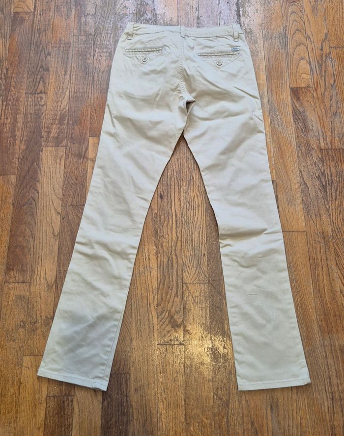 Pantalon garçon chino beige Orchestra taille 12 ans - photo numéro 5