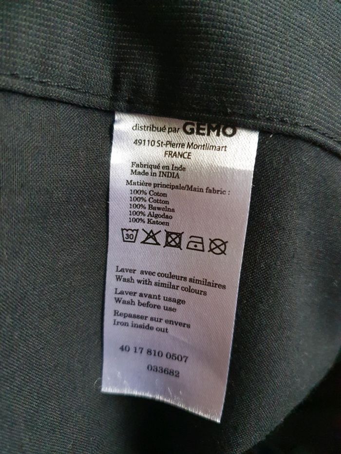 Pantalon noir taille 48 gemo - photo numéro 3