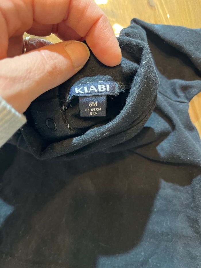 Sous pull 6mois Kiabi - photo numéro 2