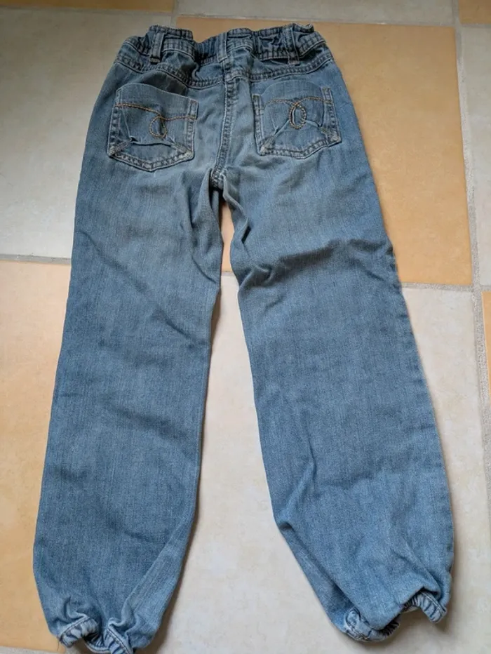 Pantalon jean bleu 6 ans nky - photo numéro 4