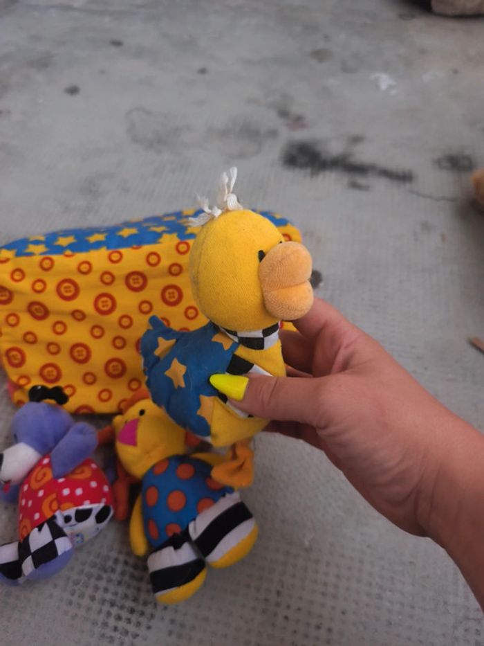 Petit jeux d'équilibre avec des peluches - photo numéro 3