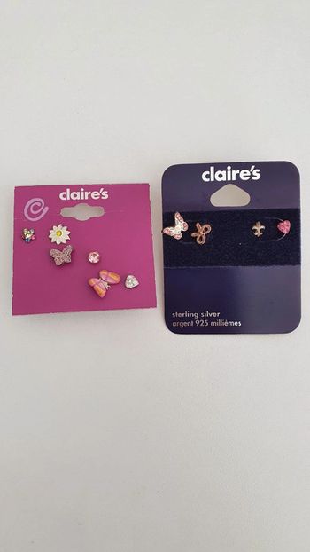 Lot de boucles d'oreilles