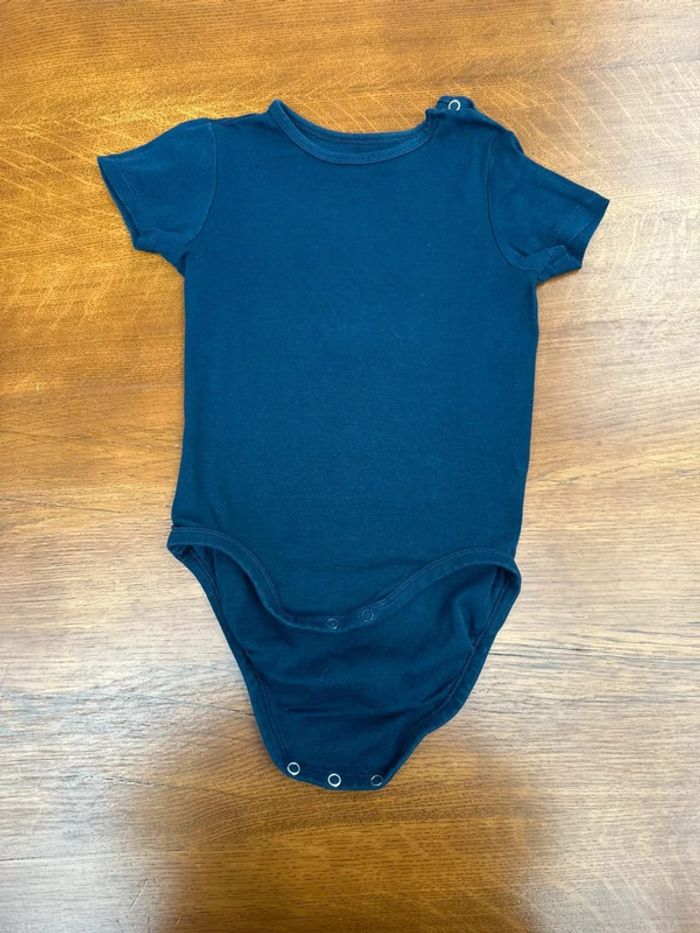 Bodie bleu marine manche courte H&M bleu - photo numéro 3