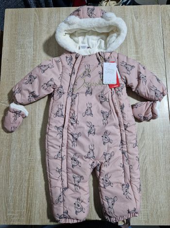 Combinaison pilote/ski bambi