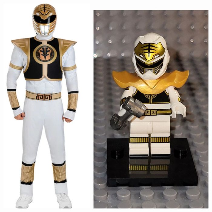 Minifigure / Figurine  🗡 Power Rangers 🗡 Ranger Blanc