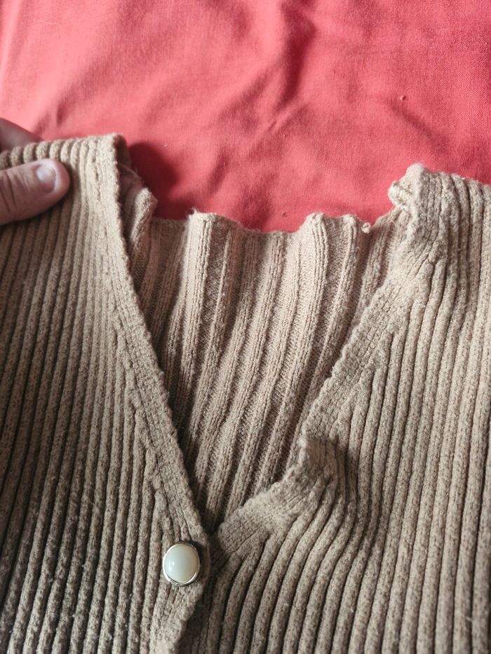 Splendide gilet zone froufrou - photo numéro 5