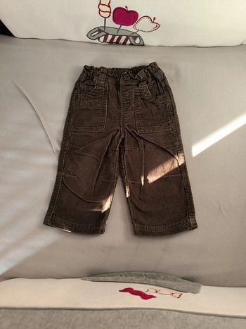 Pantalon velours TAO garçon 12 mois