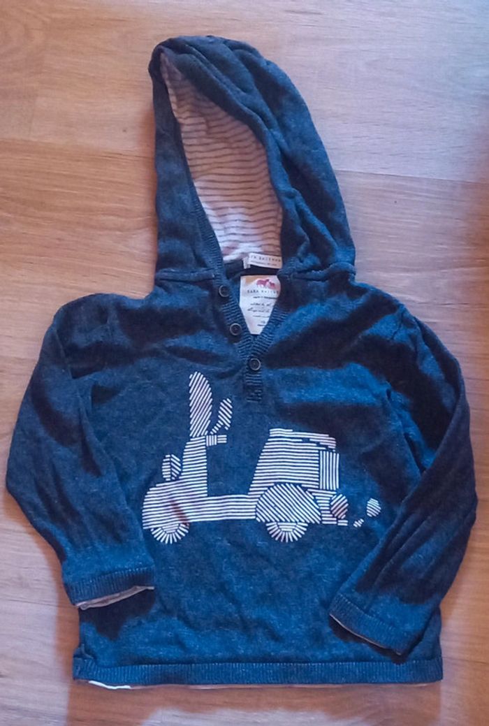 Sweat léger zara taille 18-24 mois