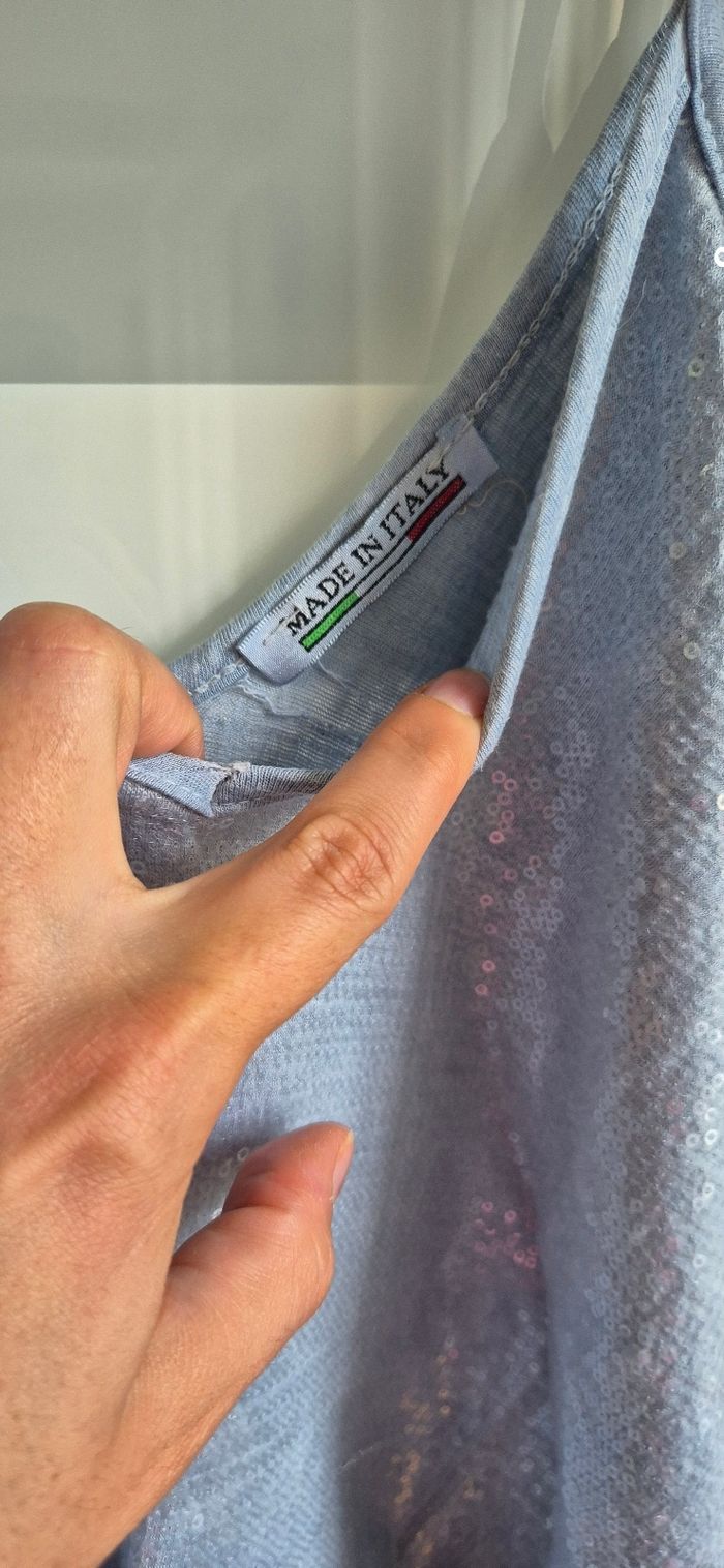 Débardeur sequins - photo numéro 3