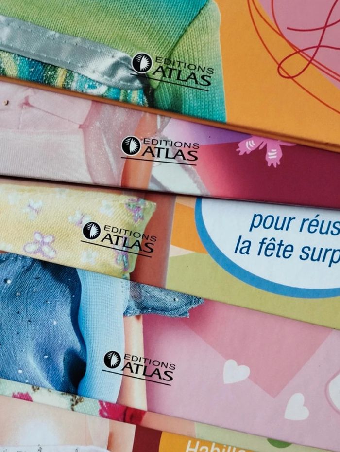 6 livres barbie édition atlas - photo numéro 2