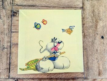 Tableau fait main Diddl