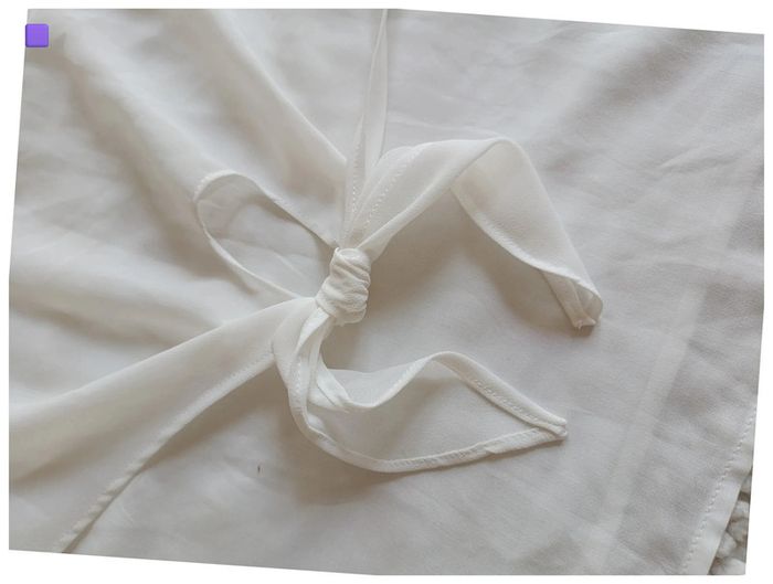 Blouse fluide sexy blanche Gerry Weber chic vintage - photo numéro 2