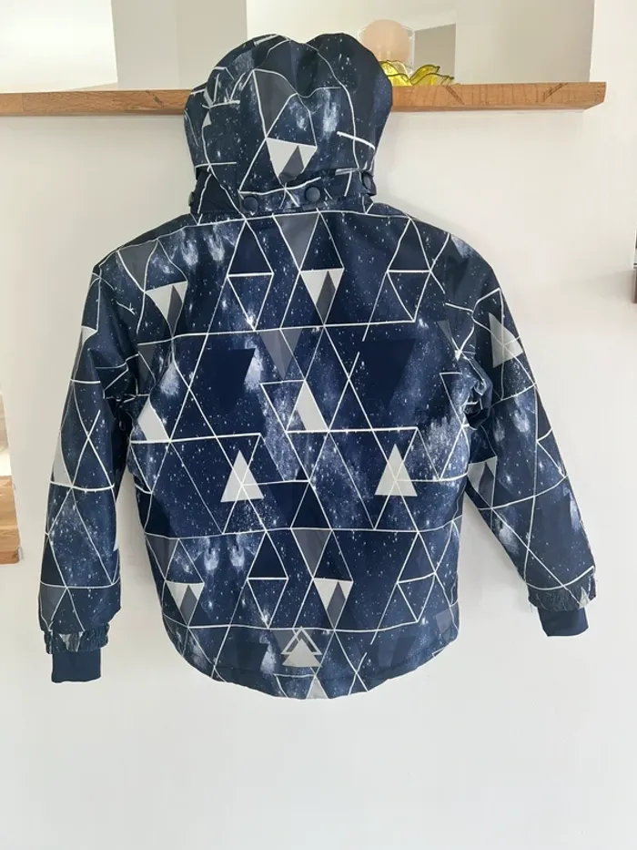 Imperméable de ski crivit pro bleu et grise - photo numéro 6
