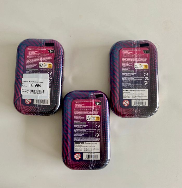 Lot mini  tin Mega Évolution ME01 - photo numéro 3