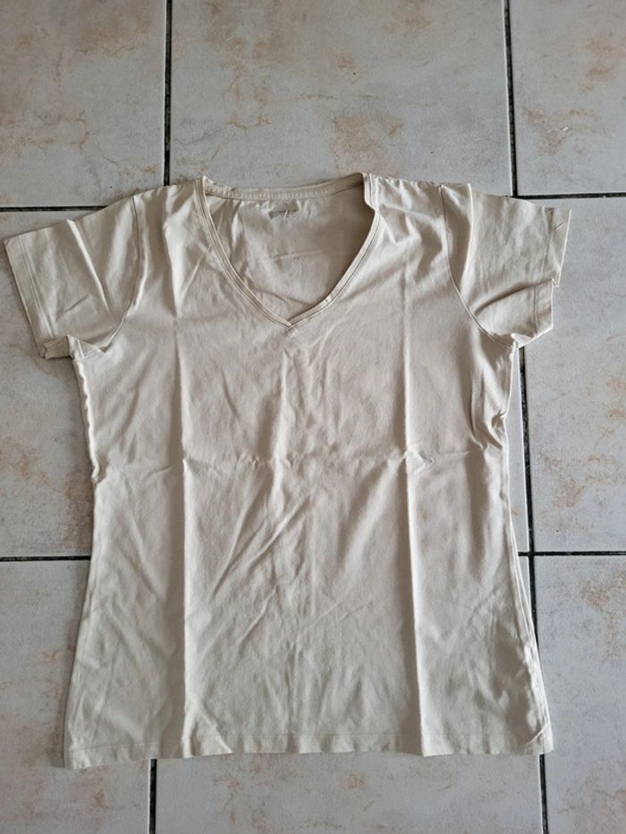 Zeeman - t shirt beige T44
