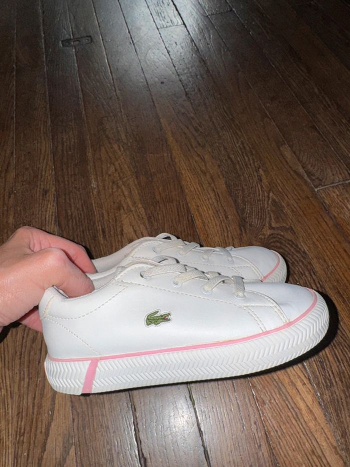 Baskets Lacoste  Taille 26,5 - photo numéro 3