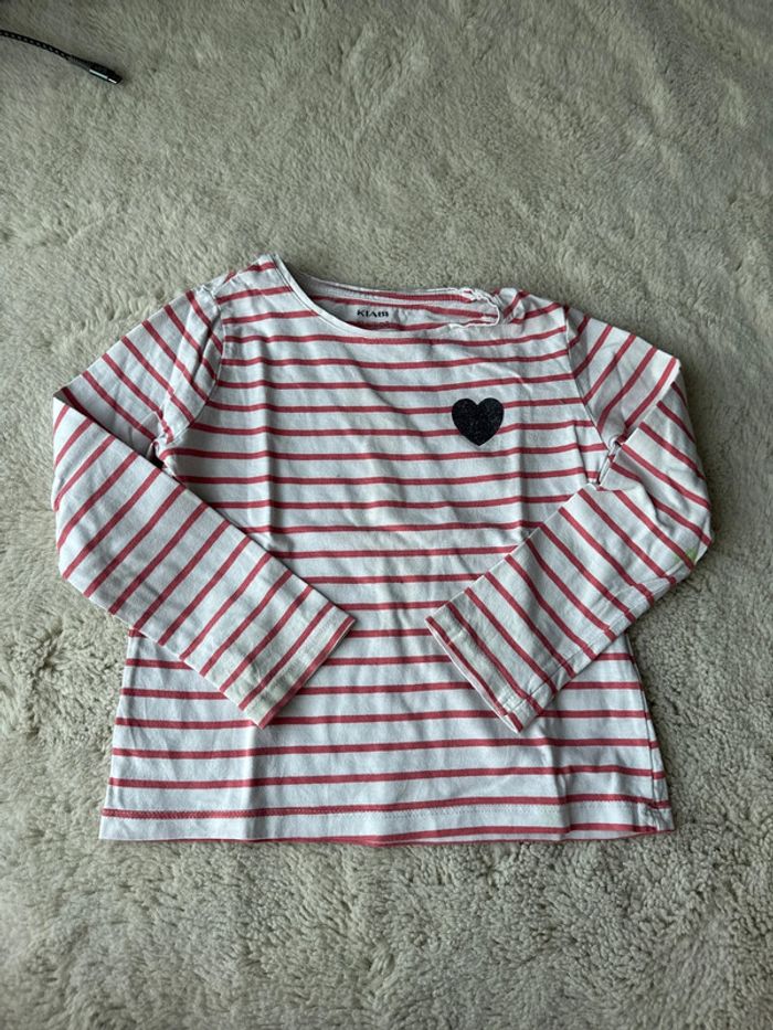 TEE shirt manche longue lot de 8- fille -6 ans - très bon état - photo numéro 8