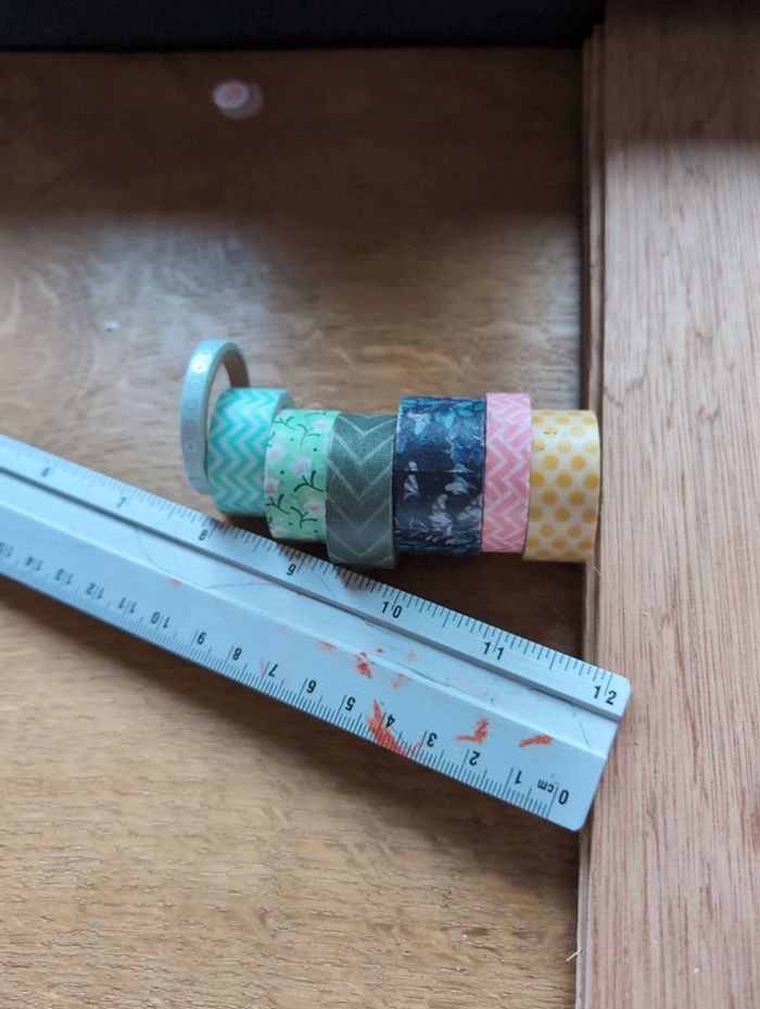 Lot de 6 rouleaux de masking tape