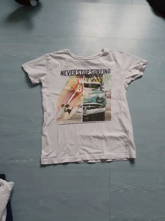 T-shirt MC garçon 8/10 ans firefly U13 - photo numéro 2