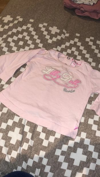 T shirt rose 6 mois